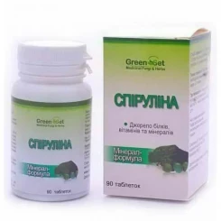 Спіруліна 90таб по 0,4г Спіруліна 90таб по 0,4г